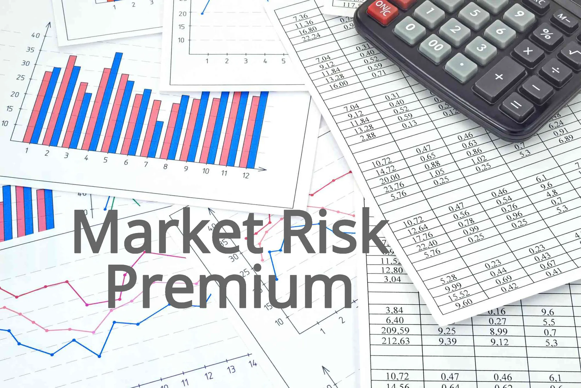 Bài tập tính phần bù rủi ro thị trường