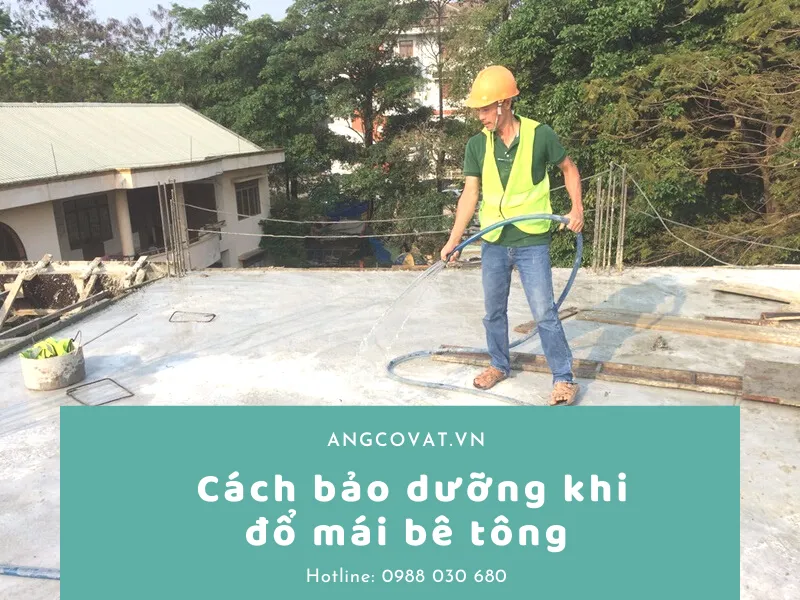 Đổ mái bê tông bao nhiêu ngày mới được xây: Cách bảo dưỡng