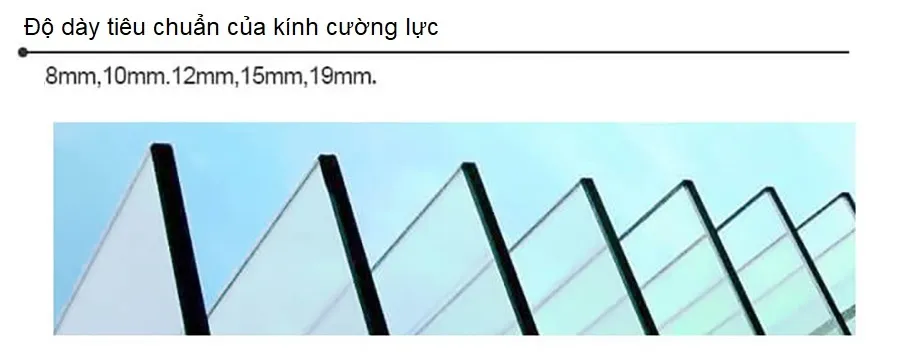 Kính cường lực cách âm, cách nhiệt