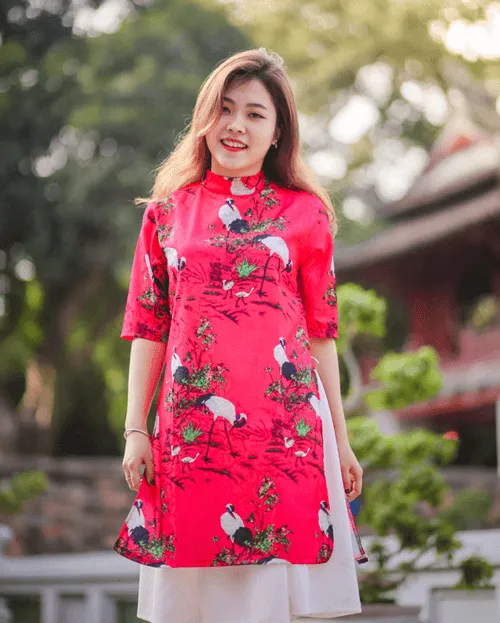 ao dai chup ky yeu cho nguoi beo