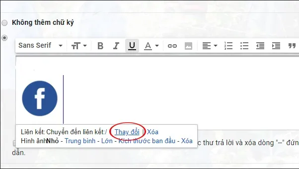 Chữ ký email 6