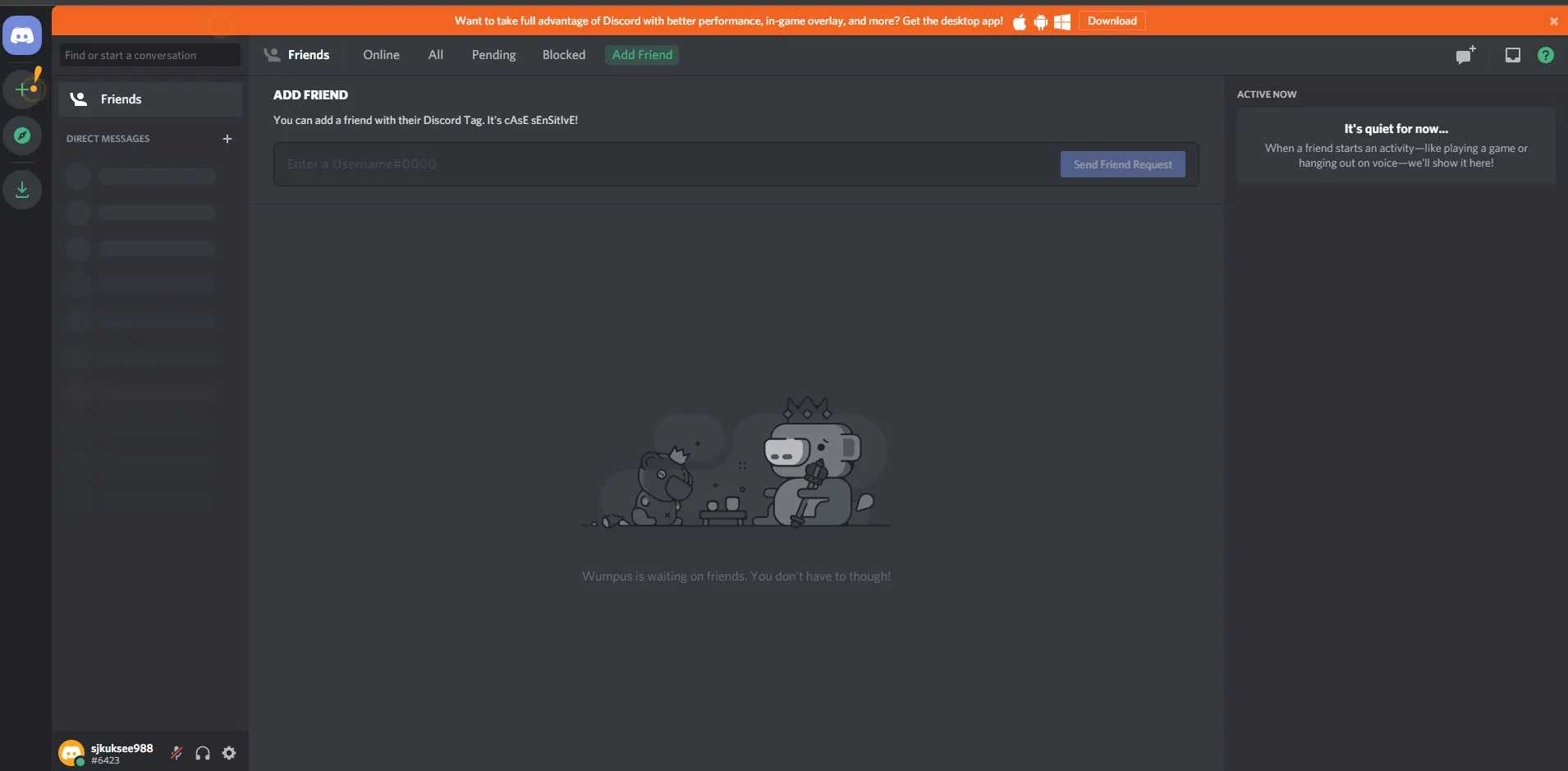 giao diện discord