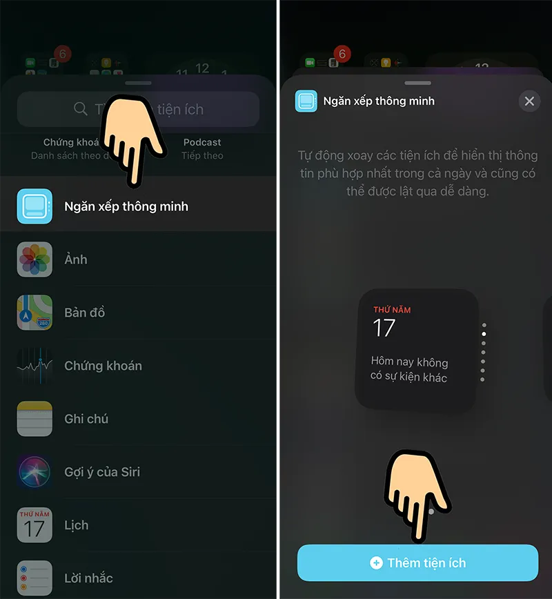 Cách thêm widget vào màn hình chính trên iOS 14 mới đơn giản