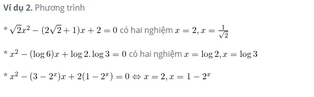 Cách giải phương trình bậc 2 và tính nhẩm nghiệm PT bậc 2