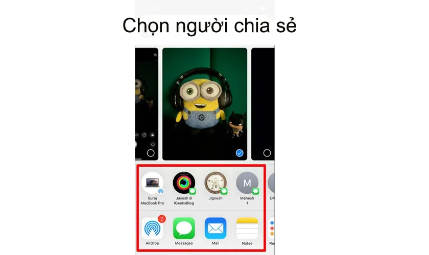 Cách "bắn" ảnh, video bằng Airdrop trên iOS 13 - Ảnh 5