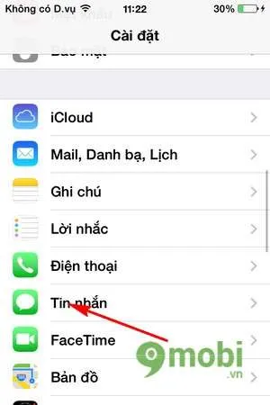 xoa danh sach chan tren iphone