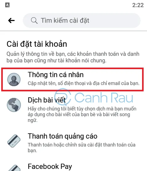 Cách khóa tài khoản Facebook tạm thời hình 7