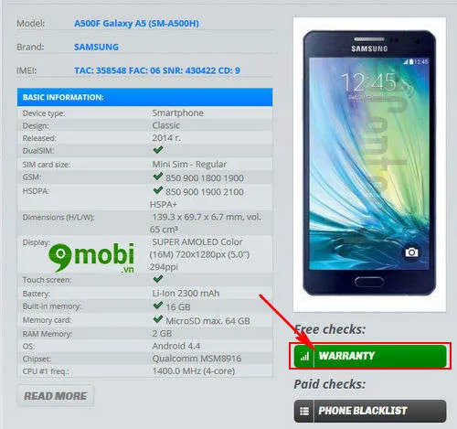 check ngay san xuat samsung kiem tra ngay san xuat samsung 6