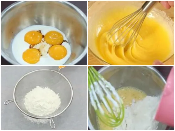 Cách làm bánh bông lan bằng nồi cơm điện ngon, mềm mịn cực đơn giản - 3