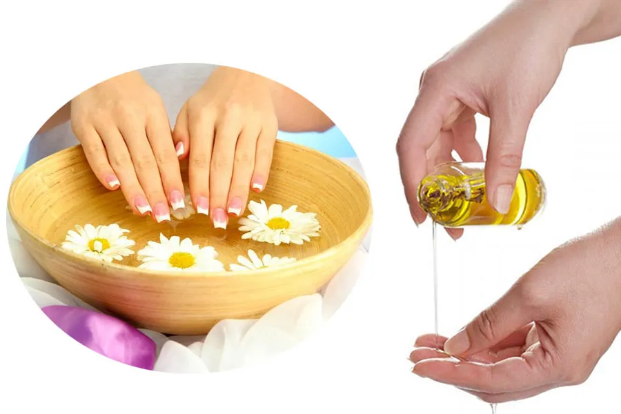 Cách để móng tay dài nhanh bằng dầu oliu
