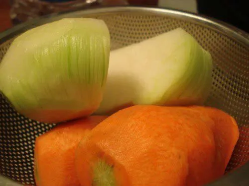 Su hào và cà rốt 