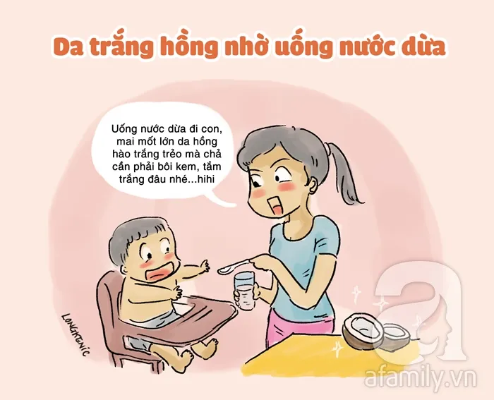 Làm đẹp cho con từ khi lọt lòng 1