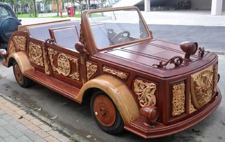 Những chiếc ô tô bằng gỗnổi nhất thế giới - 9