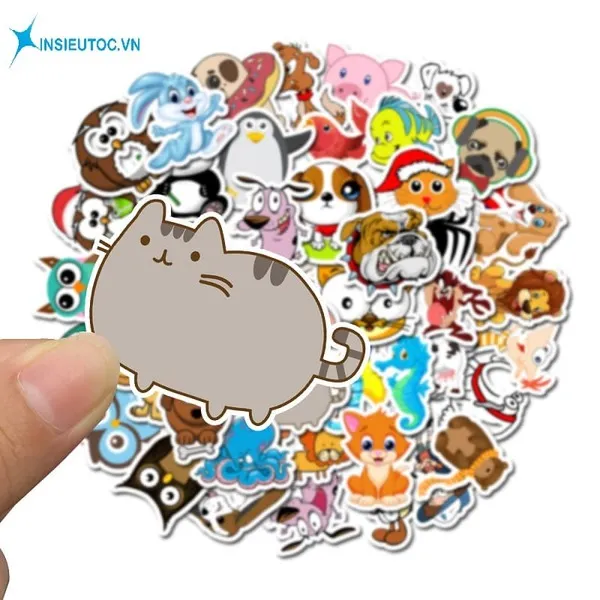 cách làm sticker cute - In Siêu Tốc