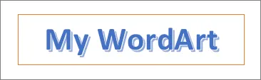 Ví dụ về WordArt