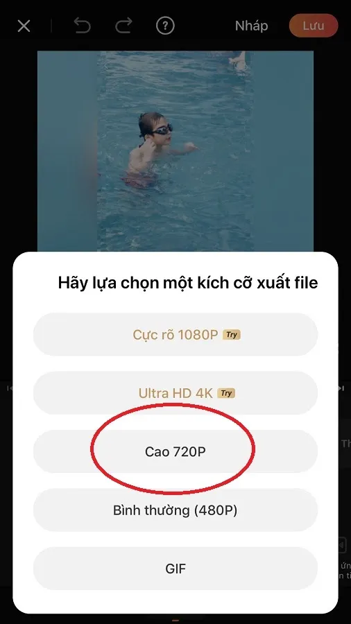 Làm video tiktok bằng Vinavideo bước 4