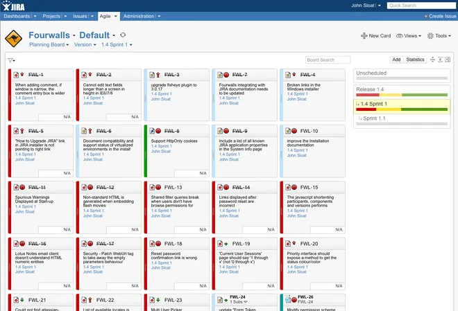 
Một ví dụ về việc lập spreadsheet các công việc đã hoàn thành
