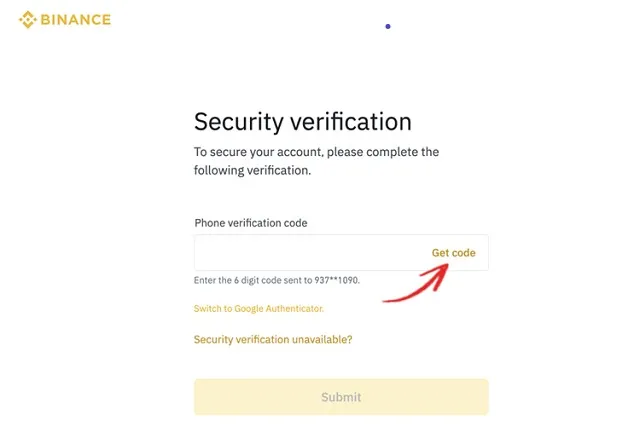 Hướng dẫn cách lấy lại mã 2FA Binance đơn giản để đăng nhập vào tài khoản