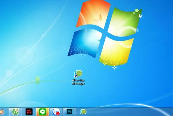 Nhấn đúp chuột phải vào biểu tượng ứng dụng trên màn hình Desktop