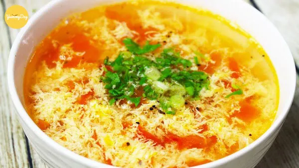 Cách nấu canh đậu cà chua trứng