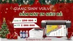 Giáng sinh vui vẻ  Sắm máy in siêu rẻ