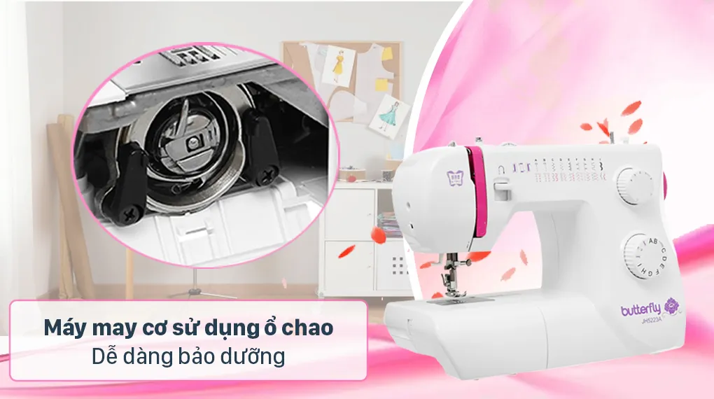 Lệch ổ máy may