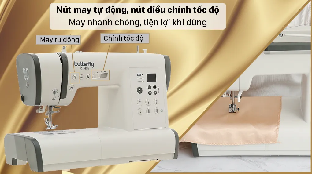 Đường chỉ trên quá chặt