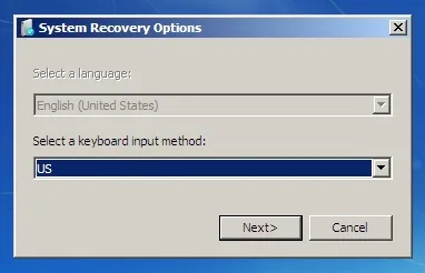 sửa lỗi windows error recovery