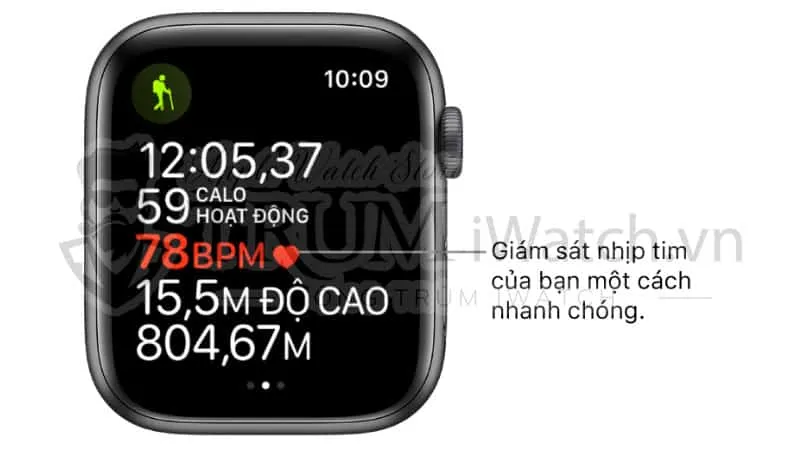 giam sat nhip tim voi apple watch - Hướng dẫn sử dụng đồng hồ Apple Watch cho người mới bắt đầu