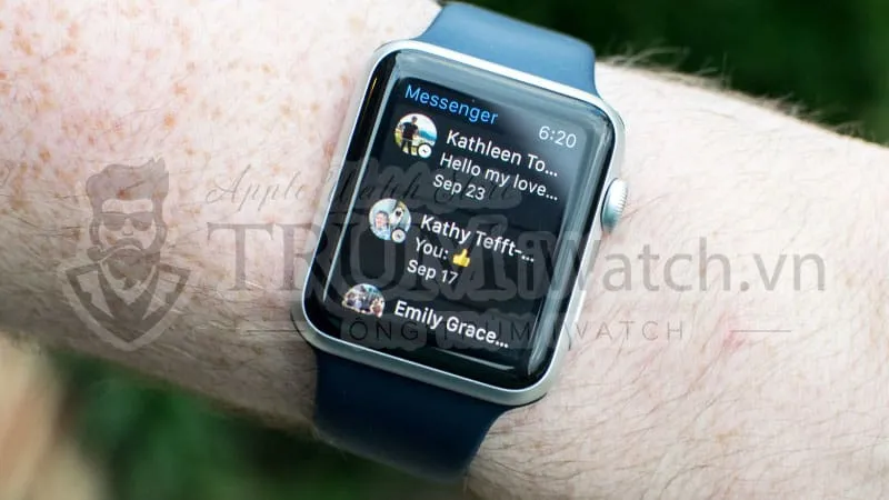 messenger tren apple watch - Hướng dẫn sử dụng đồng hồ Apple Watch cho người mới bắt đầu