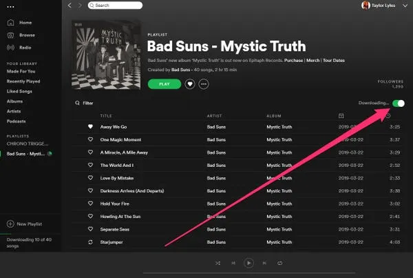 Cách Tải nhạc từ Spotify về Máy tính hình 1