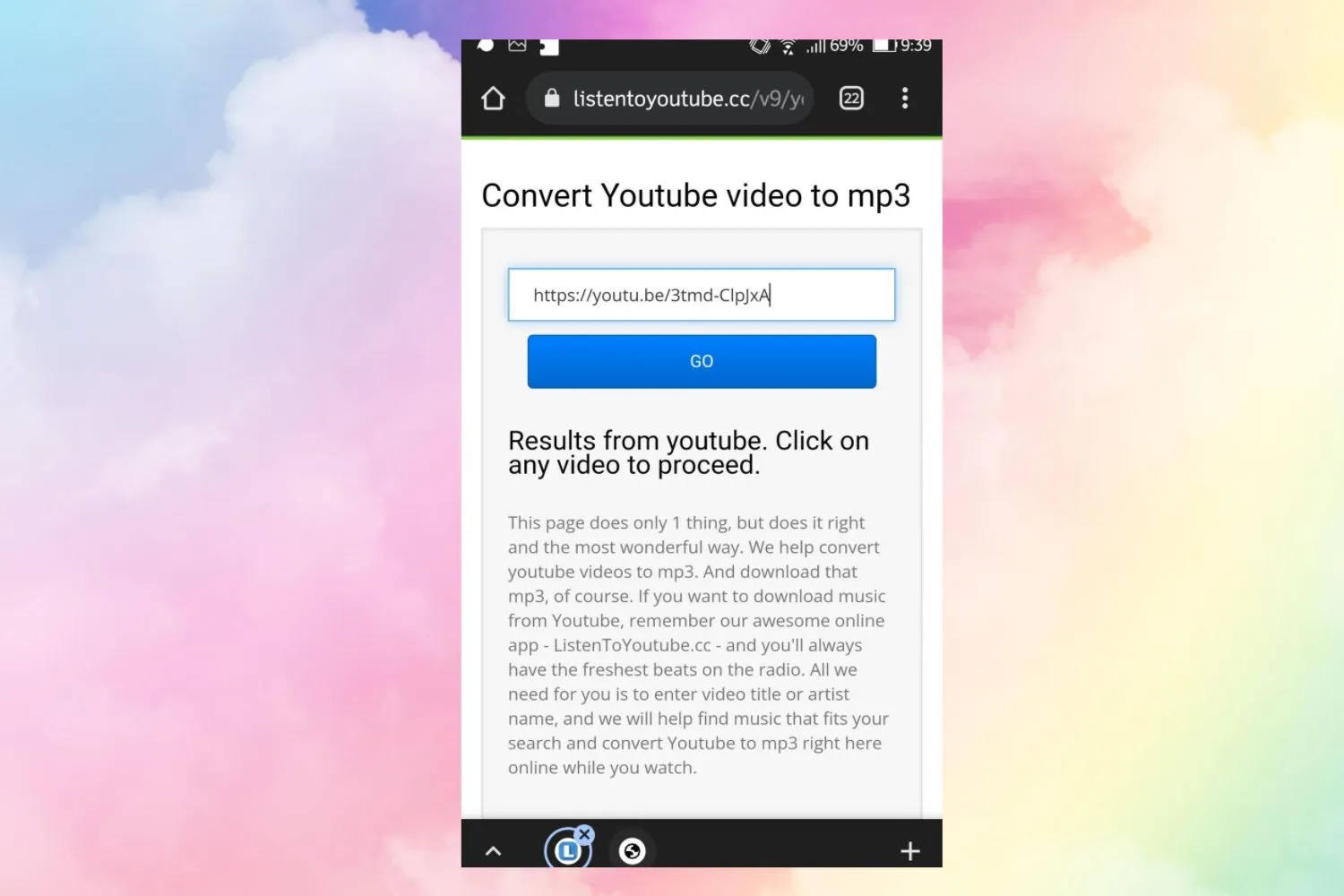 Sforum - Trang thông tin công nghệ mới nhất 3-33 Cách tải nhạc MP3 từ Youtube về điện thoại Android chỉ trong 1 phút 
