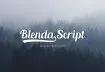 Blenda Script - Font chữ Script miễn phí sang trọng và hiện đại