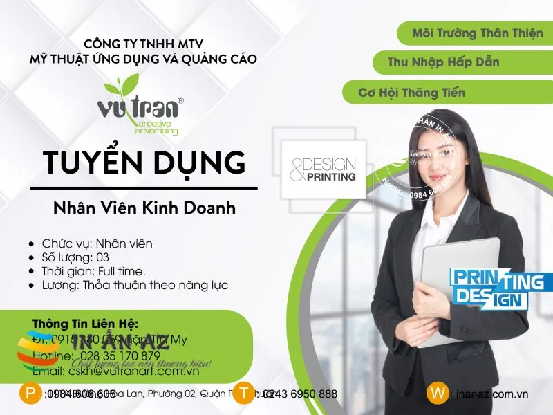 tuyển dụng poster 1