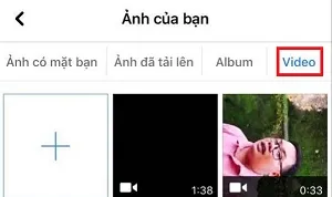  xem lai video da chia se tren facebook nhanh