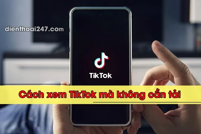 xem TikTok mà không cần tải