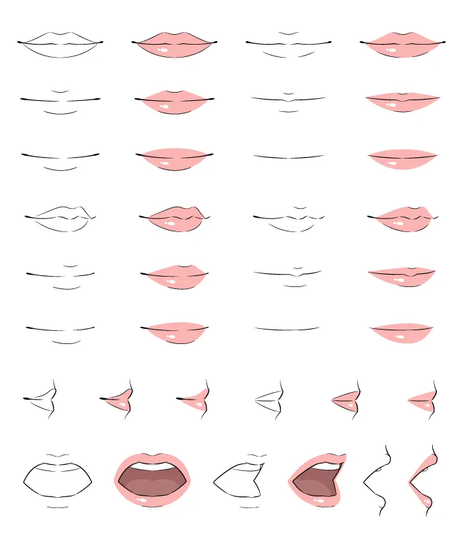 Tổng hợp hơn 407 vẽ miệng anime cười siêu hot - Tin Học Vui