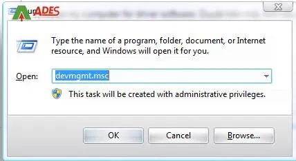 nhan to hop phim windows r nhap devmgmt msc vao hop thoai run