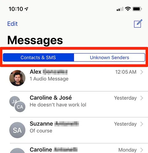 Cách xem tin nhắn từ một số bị chặn trên iPhone