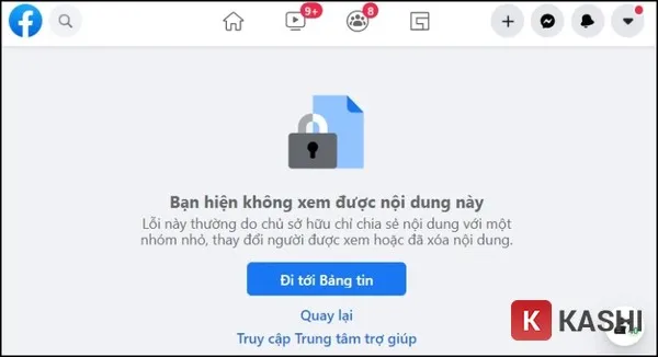 Tại sao không xem được trang cá nhân của người khác trên Facebook?