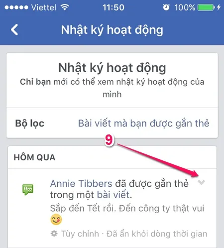 Cách hạn chế và gỡ gắn thẻ trên Facebook điện thoại