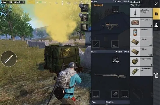 cách đánh dấu đồ trong pubg mobile