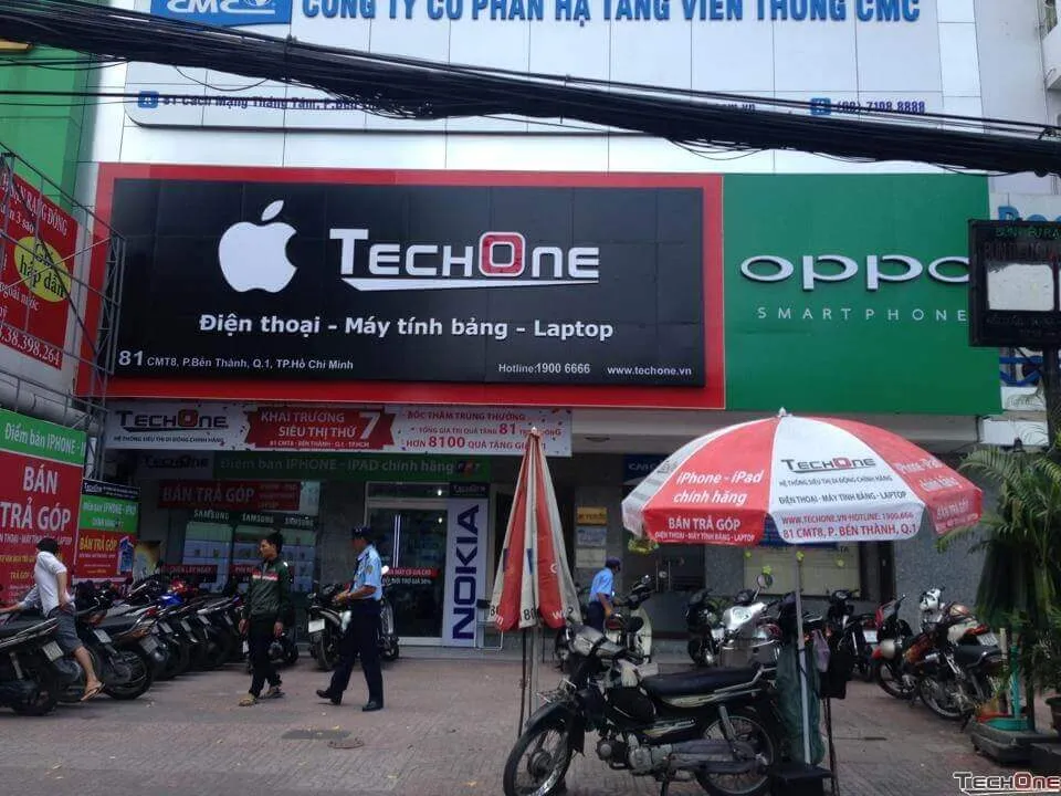 10. TechOne  Cửa Hàng Bán iPhone Uy Tín Ở HCM