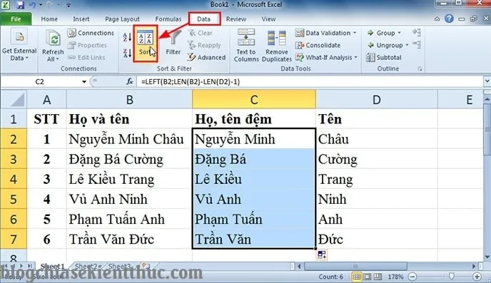 tao-danh-sach-ten-ho-thu-tu-theo-abc-tren-excel (9)