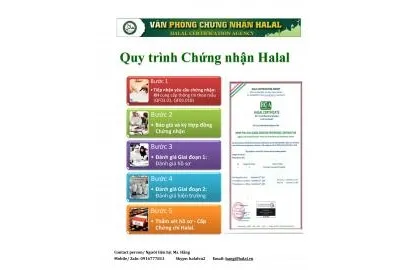 Quy trình chứng nhận Halal