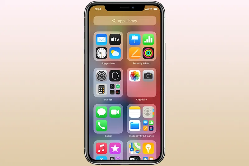 Tính năng App Library | iPhone 12 Pro Max