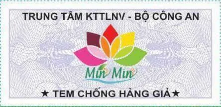 Tem chống hàng giả của bột ngũ cốc min min