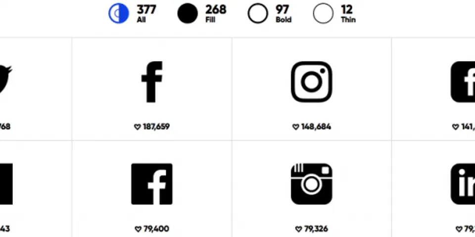 37 biểu tượng phương tiện truyền thông xã hội chất lượng cao miễn phí cho trang web của bạn