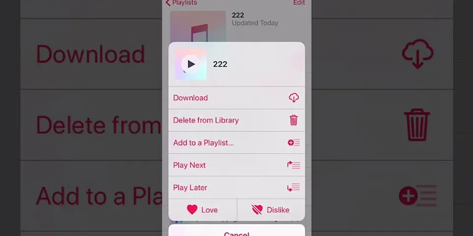 Apple Music deleting playlists