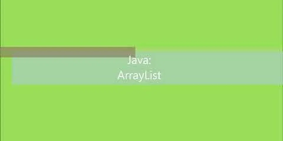 Arraylist size android